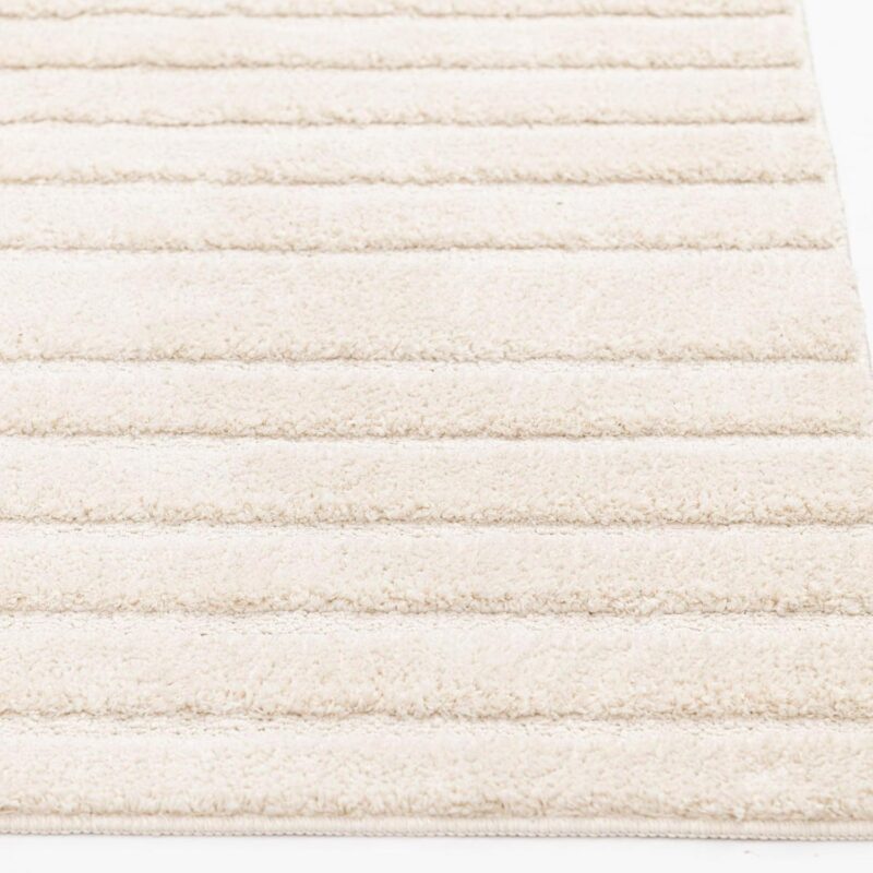 Better Homes and Gardens Arches Hi Low Indoor Area Rug, Ivory, 6'7 x9' - Image 3