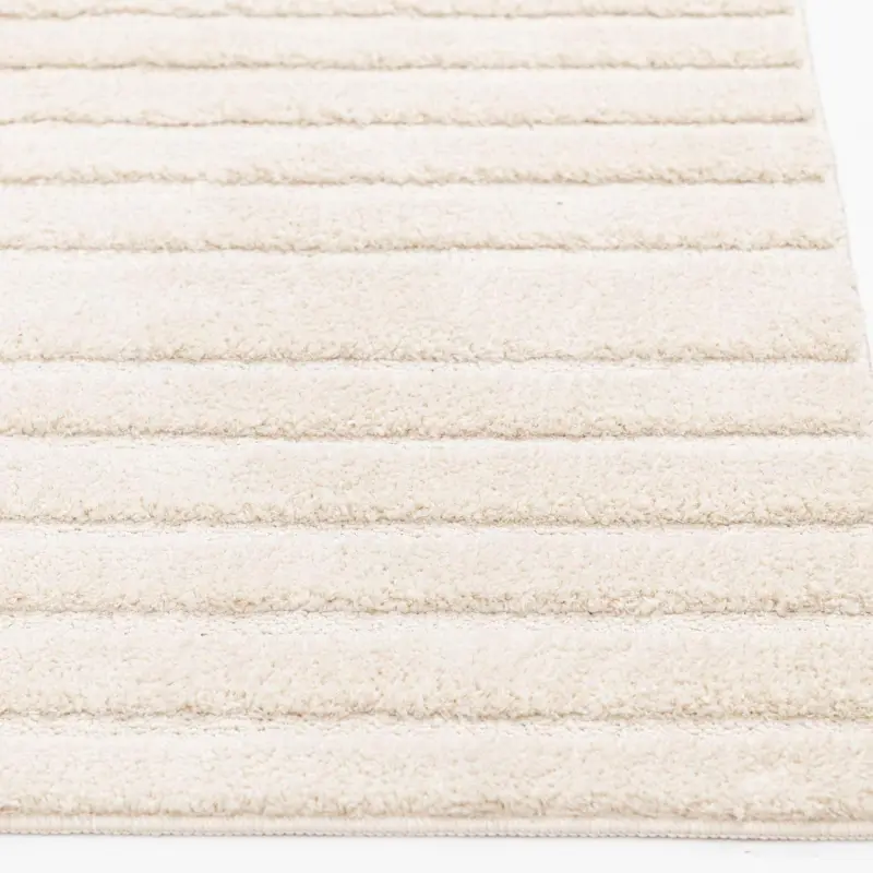 Better Homes and Gardens Arches Hi Low Indoor Area Rug, Ivory, 6'7 x9' - Image 3
