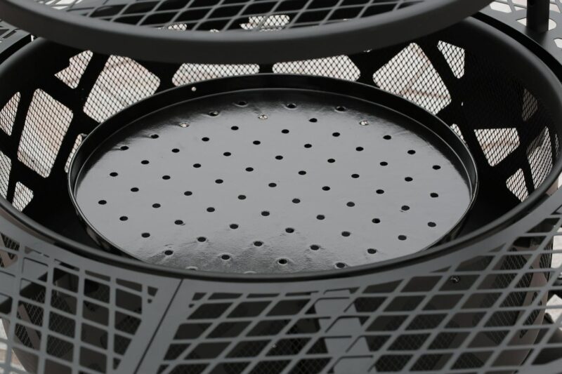 Big Horn 40in Ranch Fire Pit, with Cover - Image 5