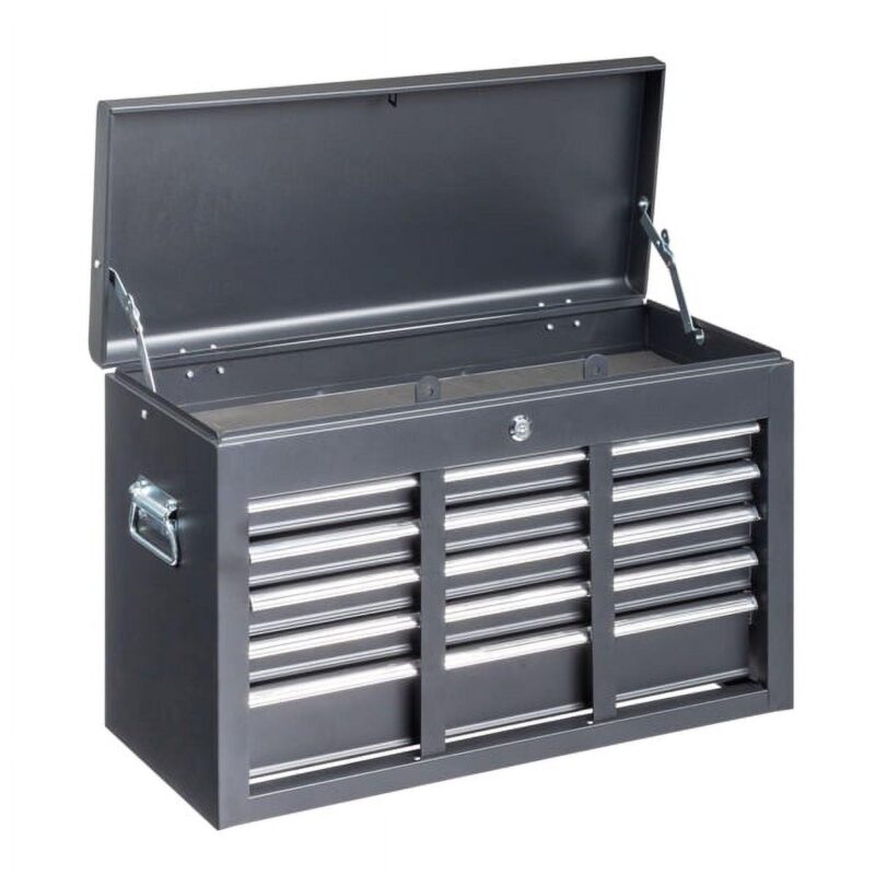 Black Heavy-Duty Steel Tool Box with 5 Drawers a 60cm Professional Organizer for Tools, Workshop, Garage, and Industrial Use - Image 4