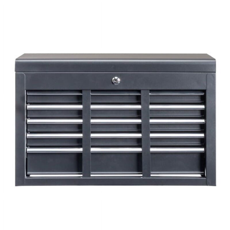 Black Heavy-Duty Steel Tool Box with 5 Drawers a 60cm Professional Organizer for Tools, Workshop, Garage, and Industrial Use - Image 3