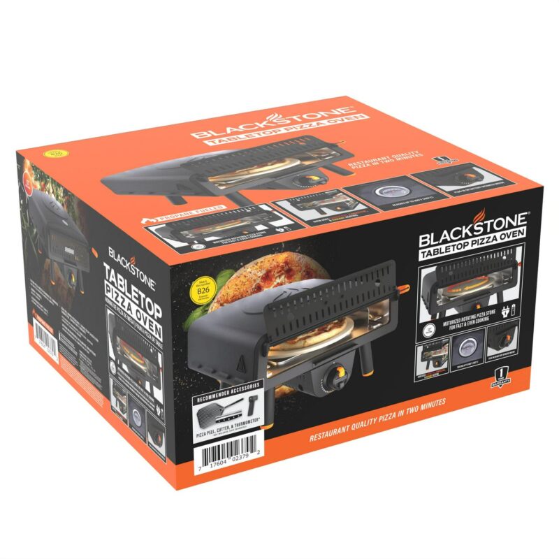 Blackstone Outdoor Tabletop Propane Pizza Oven with 13a Rotating Pizza Stone - Image 3