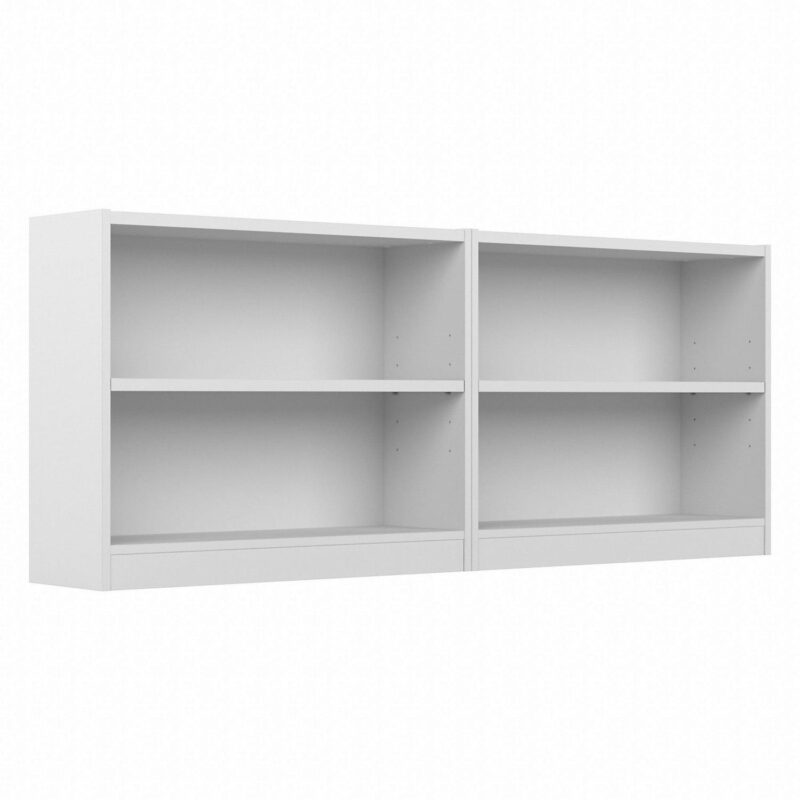 Bush Furniture Universal 2 Shelf Bookcase Set of 2 - Image 6