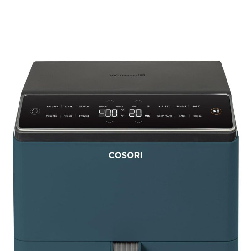 COSORI Dual Blaze 6.8qt Ceramic Coating Smart Air Fryer - Blue - Image 6