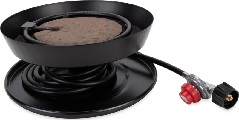 Camco 58035 Big Red Campfire, Approved for RV Campgrounds, Includes 10-Foot Propane Hose - Image 2
