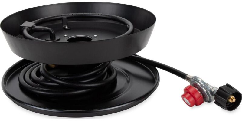 Camco 58035 Big Red Campfire, Approved for RV Campgrounds, Includes 10-Foot Propane Hose - Image 3