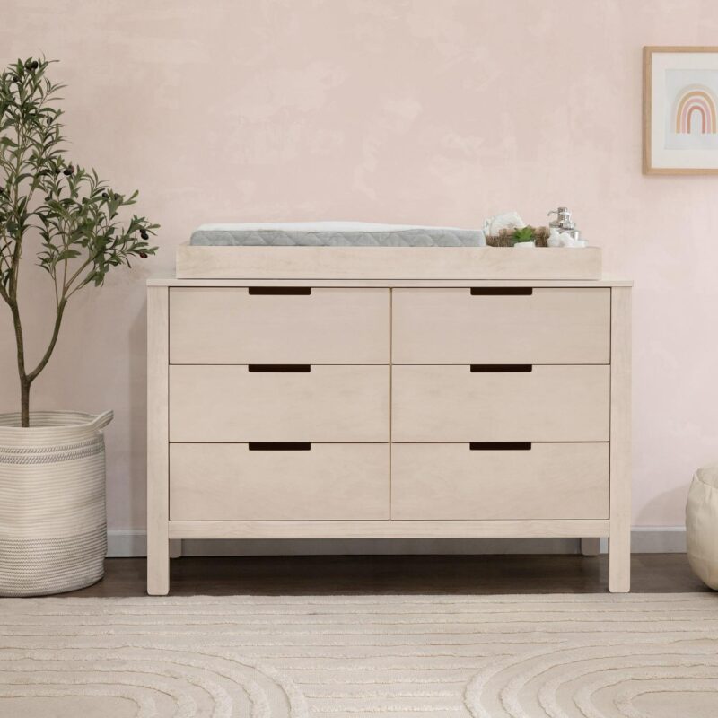 Carter's by DaVinci Colby 6-Drawer Dresser in Washed Natural - Image 6