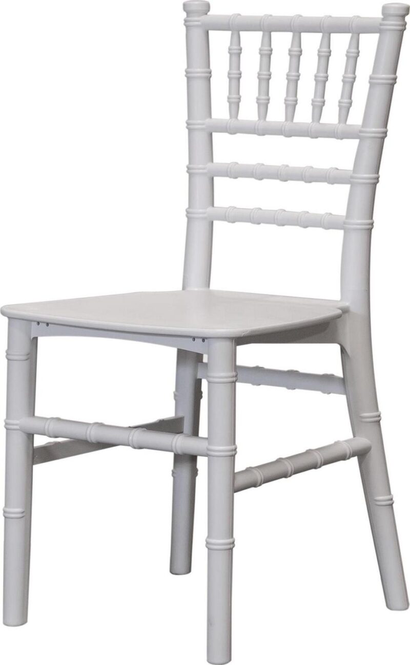 Chair - Children's Resin Chiavari - White (10/Box)