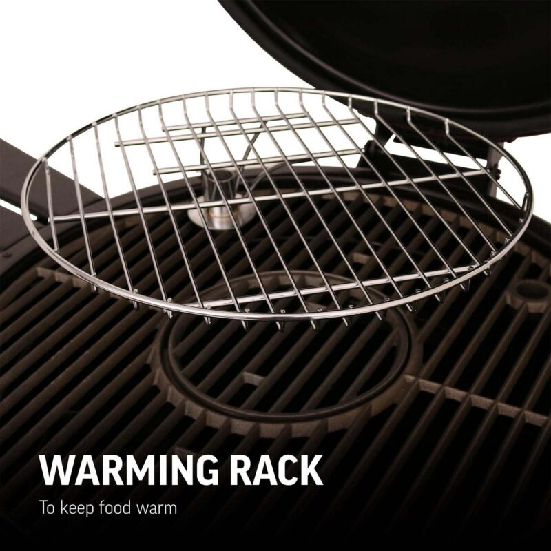 Char-GrillerA AKORNA 20-inch Kamado Charcoal Grill in Graphite - Image 7