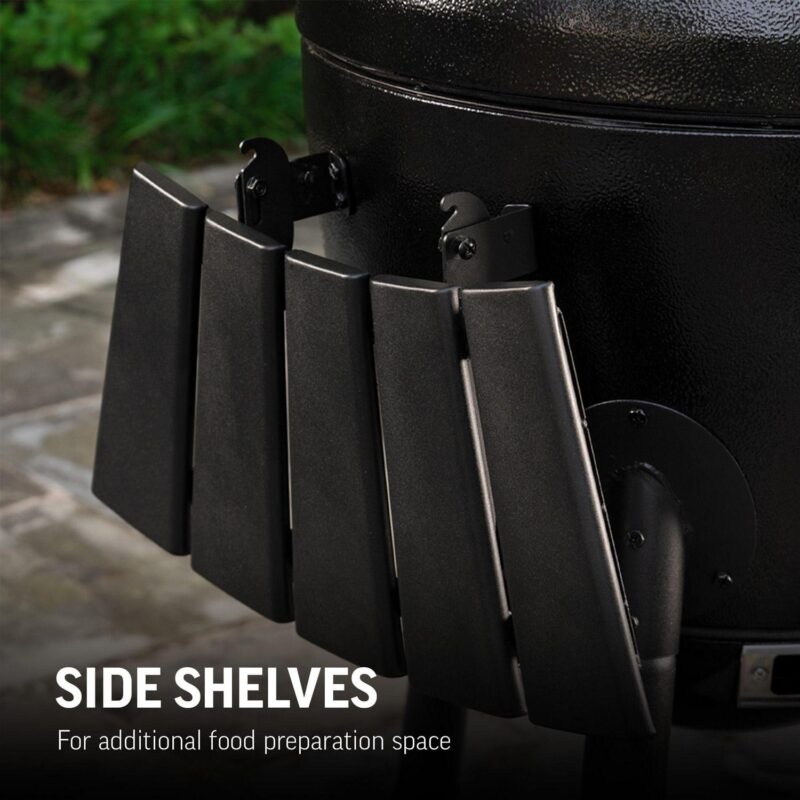 Char-GrillerA AKORNA 20-inch Kamado Charcoal Grill in Graphite - Image 8