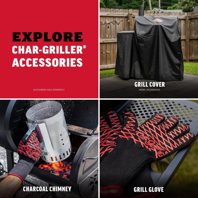 Char-GrillerA Barrel Proa c Charcoal Barrel Grill - Image 8