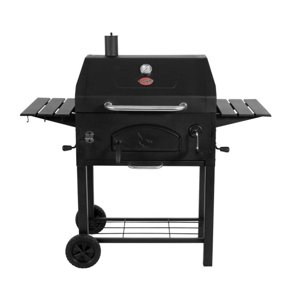 Char-Griller Traditional Charcoal Grill, Smoker and Barbecuing in Black