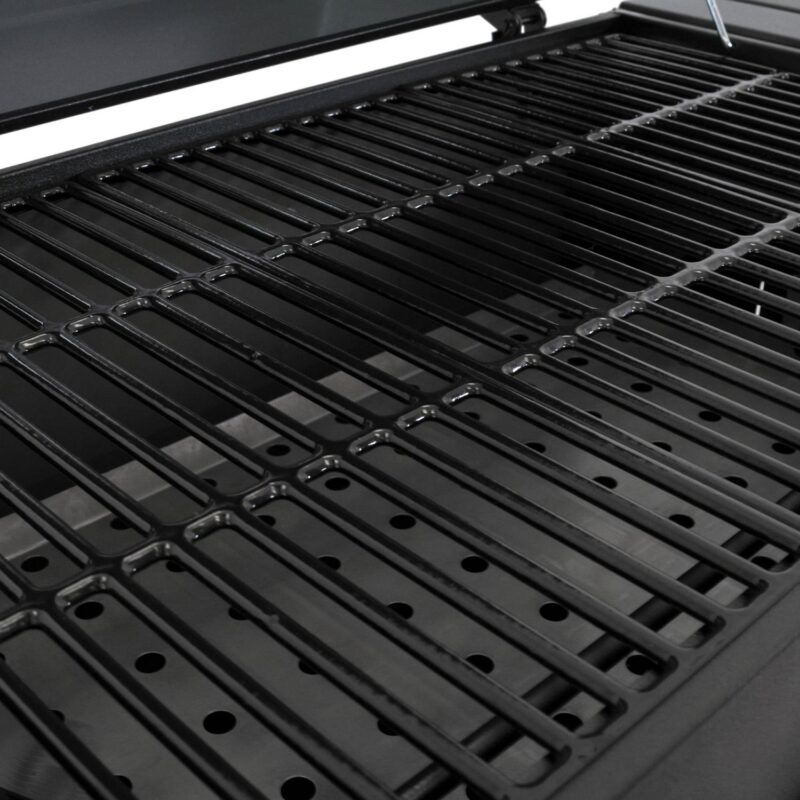 Char-Griller Traditional Charcoal Grill, Smoker and Barbecuing in Black - Image 3