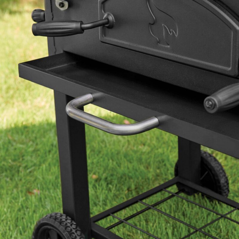 Char-Griller Traditional Charcoal Grill, Smoker and Barbecuing in Black - Image 6