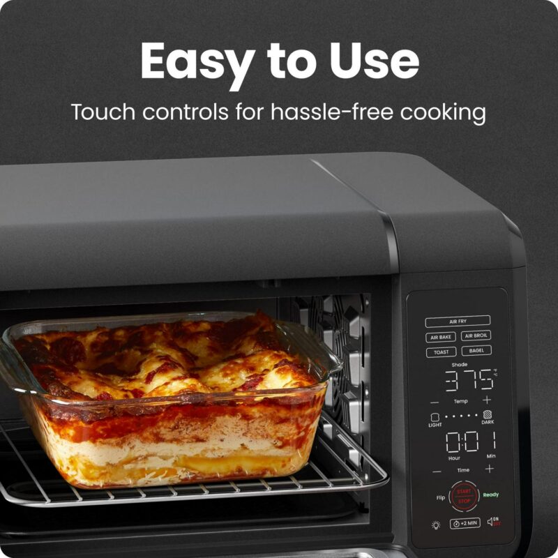 Chefman EasyAir 15 Qt. Toaster Oven Air Fryer, 5 Cooking Functions and 450A F Max Temperature a Black - Image 5