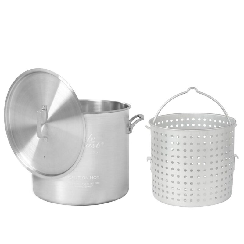Creole Feast SBK1001, 100QT Gas Seafood Boiling Kit with Strainer for Large Gatherings - Image 3