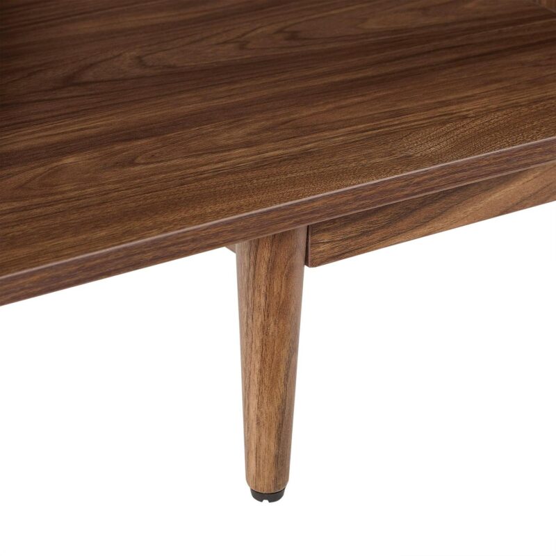 Crosley Adjustable Furniture Television Stand, Wood Walnut, 22.25  x 60  x 15.75 , 48.84 lbs - Image 9
