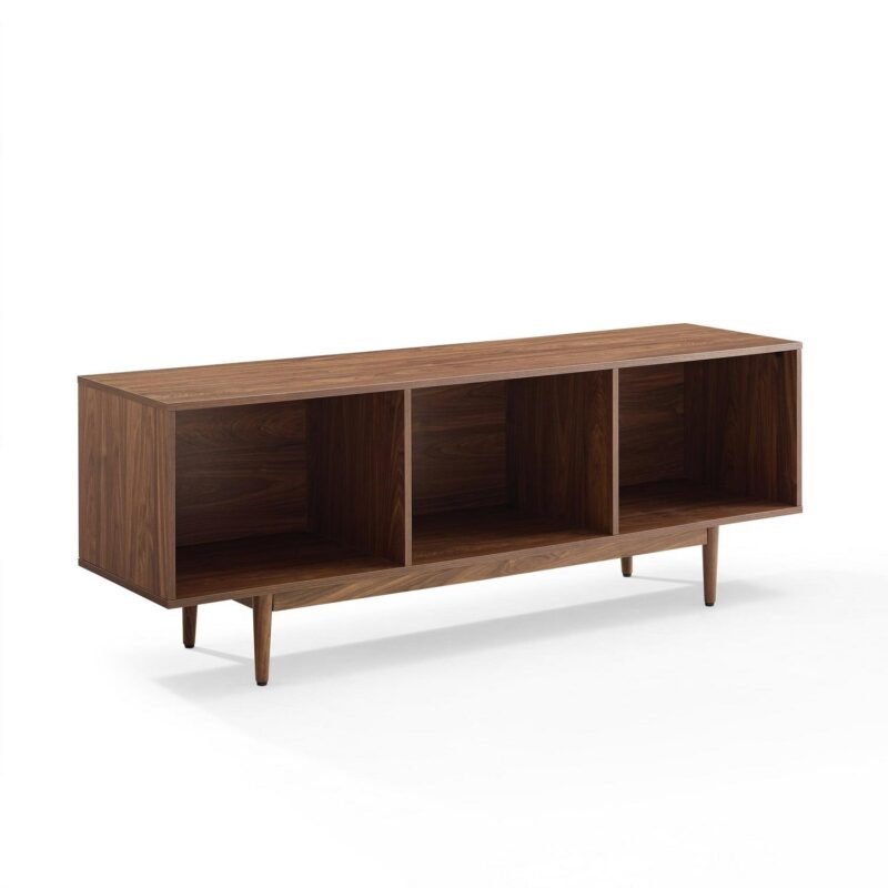 Crosley Adjustable Furniture Television Stand, Wood Walnut, 22.25  x 60  x 15.75 , 48.84 lbs - Image 6