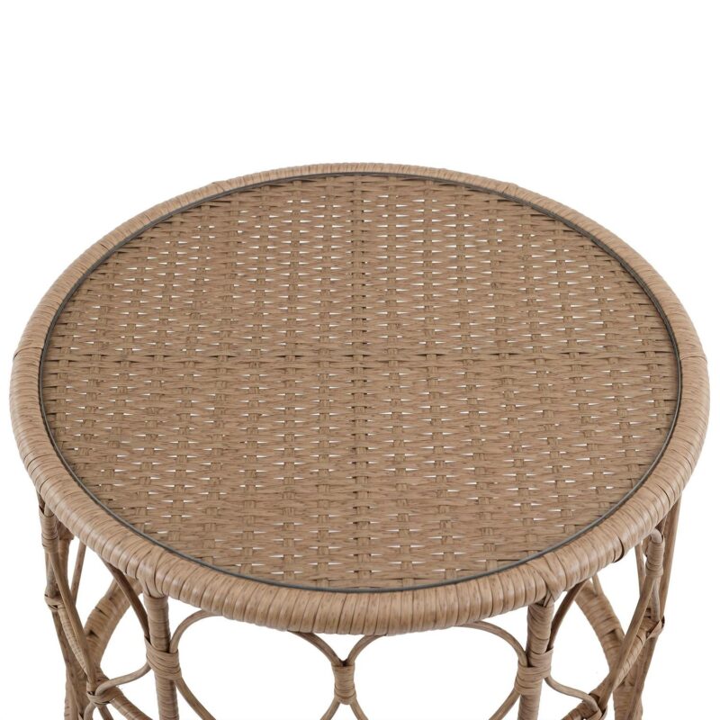 Crosley Furniture Juniper 2-piece Wicker Outdoor Conversation Set in Natural - Image 16