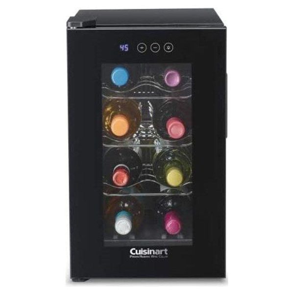Cuisinart 8-Bottle Reserve Wine Cellar, Black