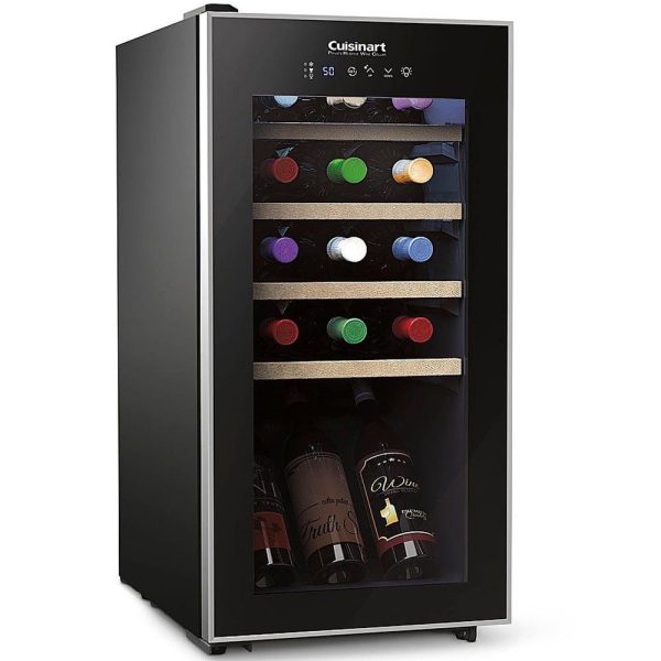Cuisinart CWC-1500CU 15-Bottle Private Reserve Compressor Wine Cellar, Black