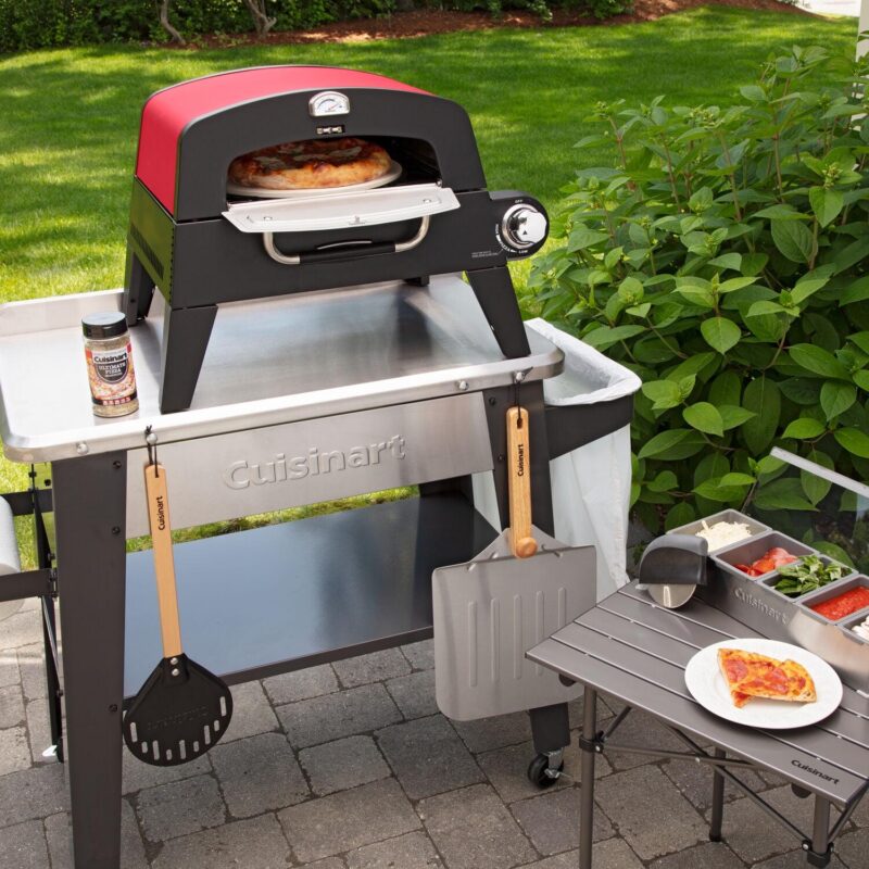 Cuisinart Propane Outdoor Portable Tabletop Pizza Oven, 15,000 BTU - Image 4