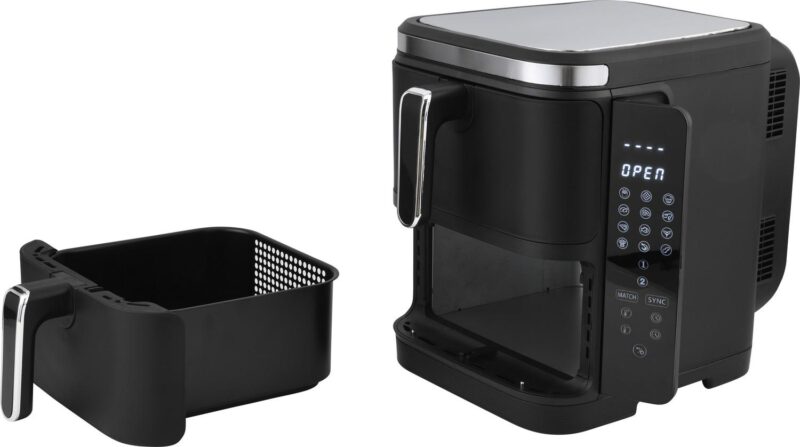 Culinary Chef, 11.6 Qt./10.4L Double Stack Digital Air Fryer, Black - Image 2