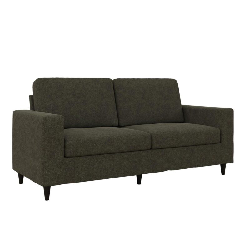 DHP Cooper 3 Seater Sofa, Gray Linen - Image 5
