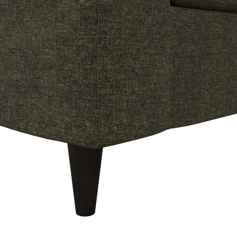 DHP Cooper 3 Seater Sofa, Gray Linen - Image 13