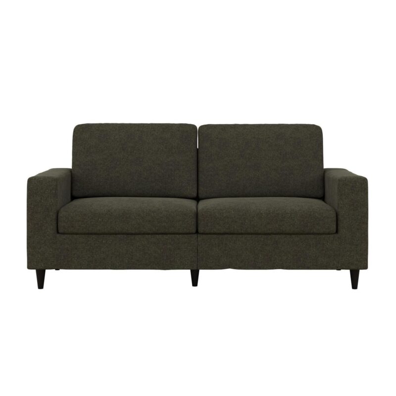 DHP Cooper 3 Seater Sofa, Gray Linen - Image 4