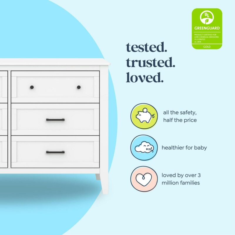 DaVinci Beau 6-Drawer Dresser - Image 2