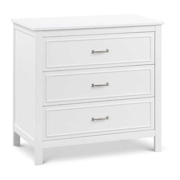 DaVinci Charlie 3-Drawer Dresser, White