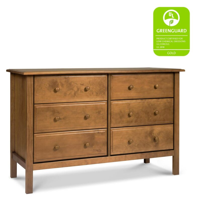 DaVinci Jayden 6-Drawer Double Dresser in Chestnut - Image 2