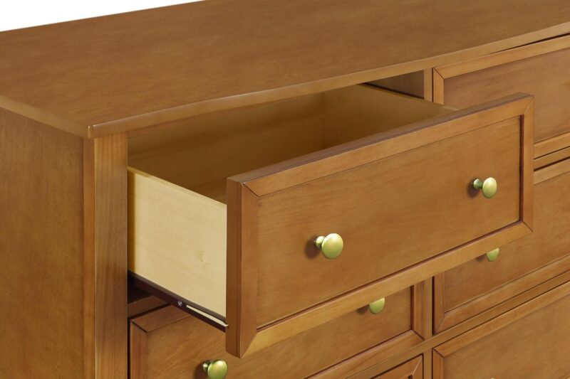DaVinci Kalani 6 Drawer Double Wide Dresser in Chestnut - Image 4