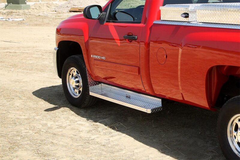 Dee Zee DZ 1058 Cab Section Running Boards - Brite-Tread - fits 2014 - 2018 Chevy Silverado - Image 3