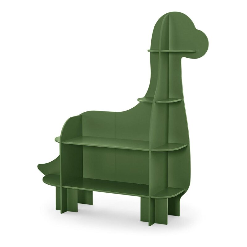 Delta Children Dinosaur Bookcase - Greenguard Gold Certified, Fern Green - Image 6