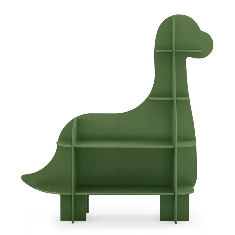 Delta Children Dinosaur Bookcase - Greenguard Gold Certified, Fern Green - Image 5