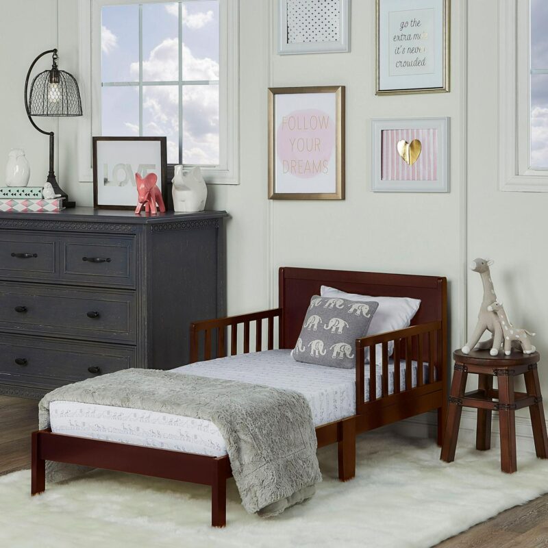 Dream On Me Brookside Toddler Bed, Espresso - Image 4