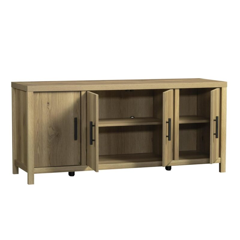 Erie Collection, by Sauder Television Stand for TV' up to 60 , Timber Oak finish - Image 12