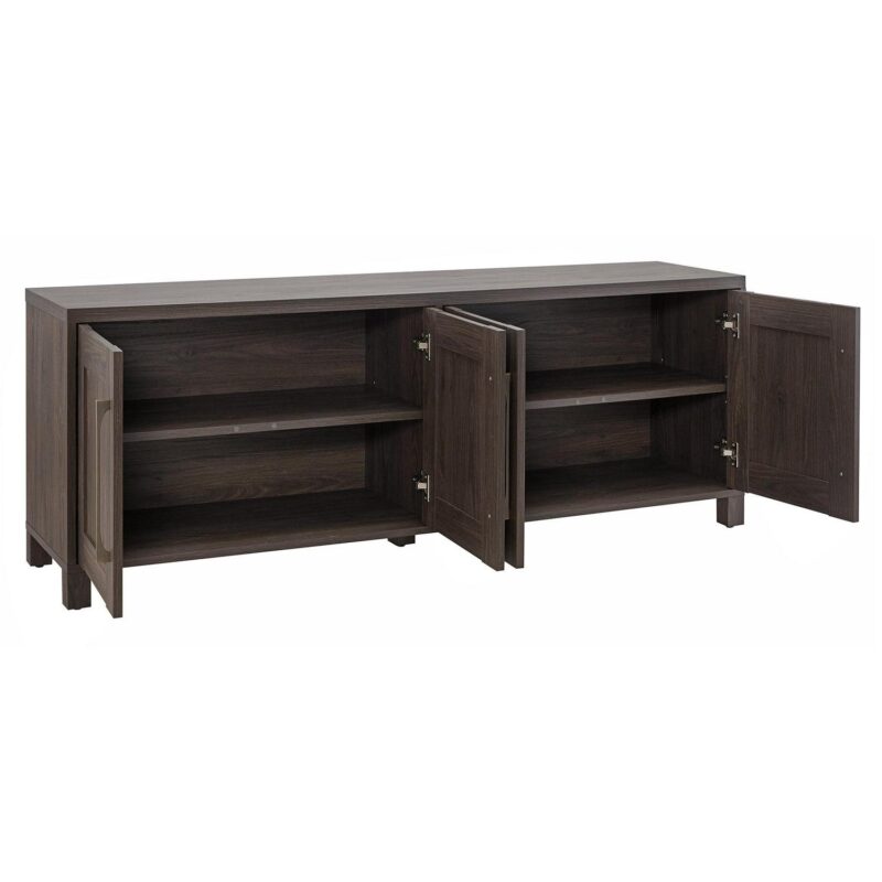 Evelyn&Zoe Chabot Rectangular TV Stand for TV's up to 75 , Alder Brown - Image 10