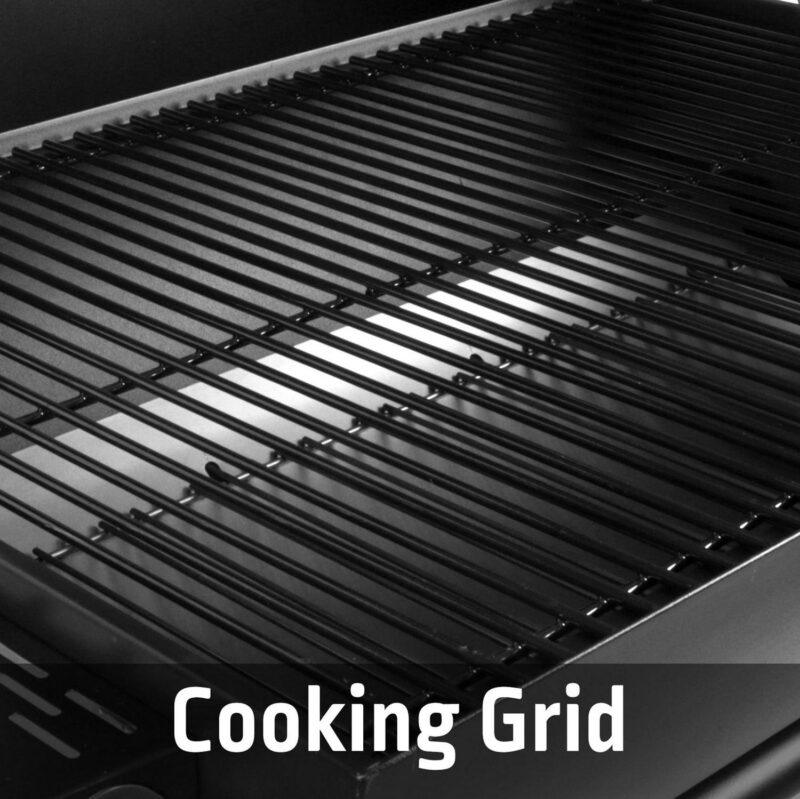 Expert Grill 28  Charcoal Offset Smoker Grill with Side Firebox, Black, New - Image 7