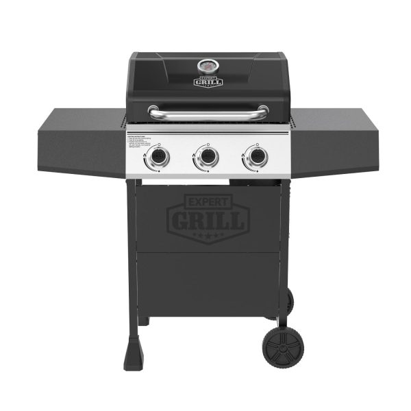Expert Grill 3 Burner Propane Gas Grill in Black