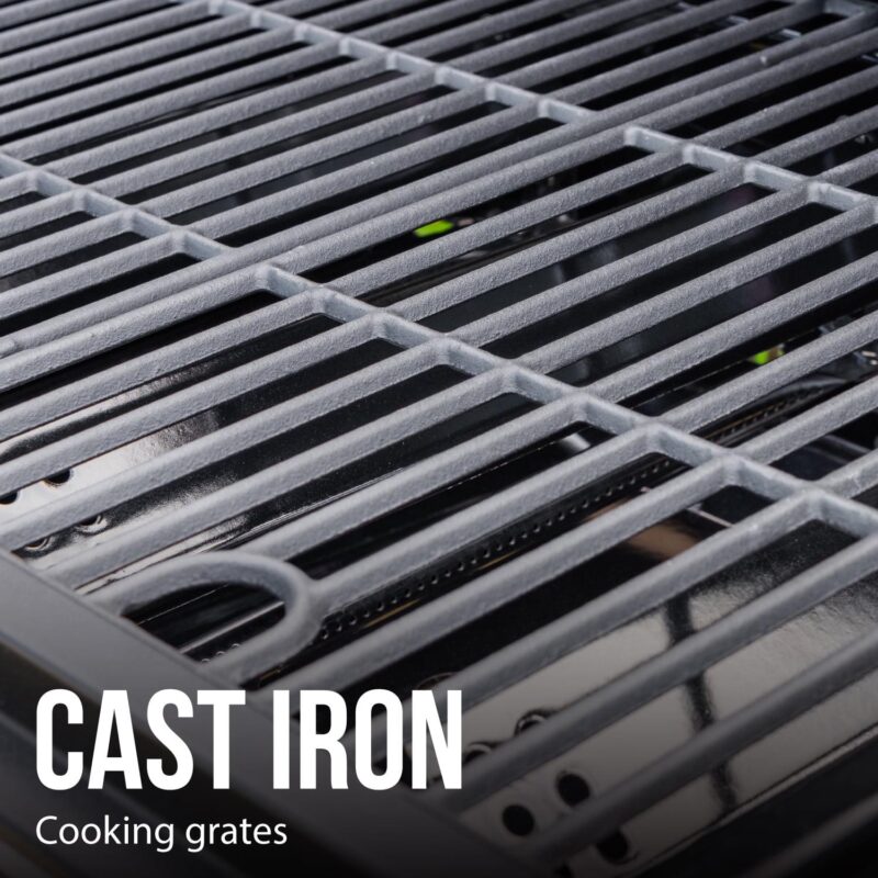 Expert Grill 4 Burner with Side Burner Propane Gas Grill in Blue - Image 7