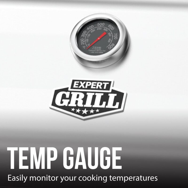 Expert Grill 5 Burner Propane Gas Grill with Side Burner - Image 12