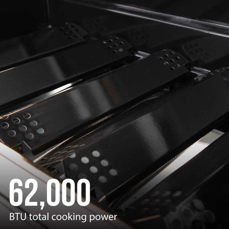 Expert Grill 5 Burner Propane Gas Grill with Side Burner - Image 4