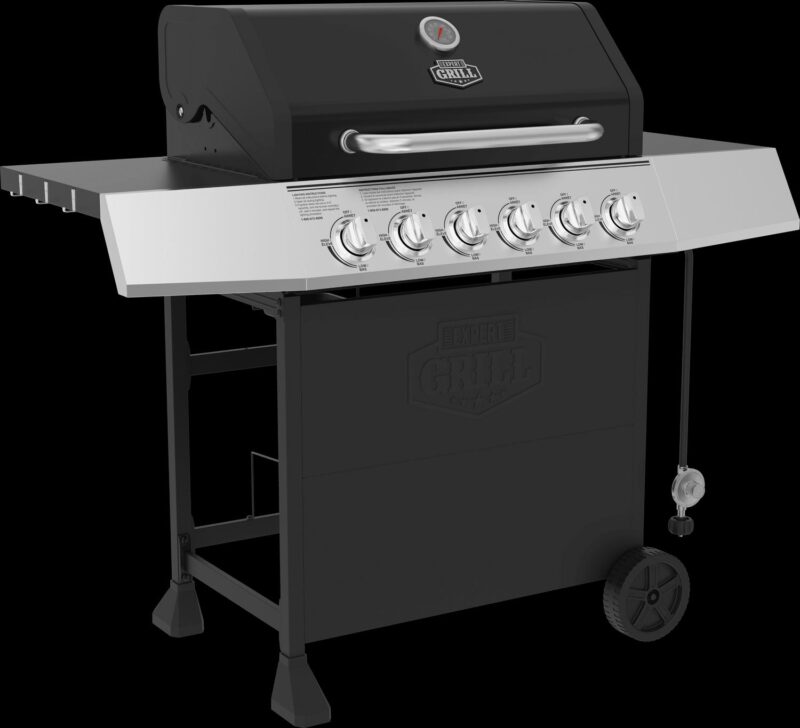 Expert Grill 6 Burner Propane Gas Grill in Black - Image 2