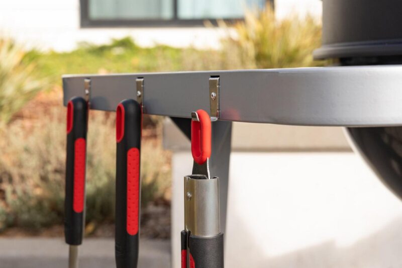 Expert Grill Kettle Cart with Pizza Accessories and Warming Rack - Image 21