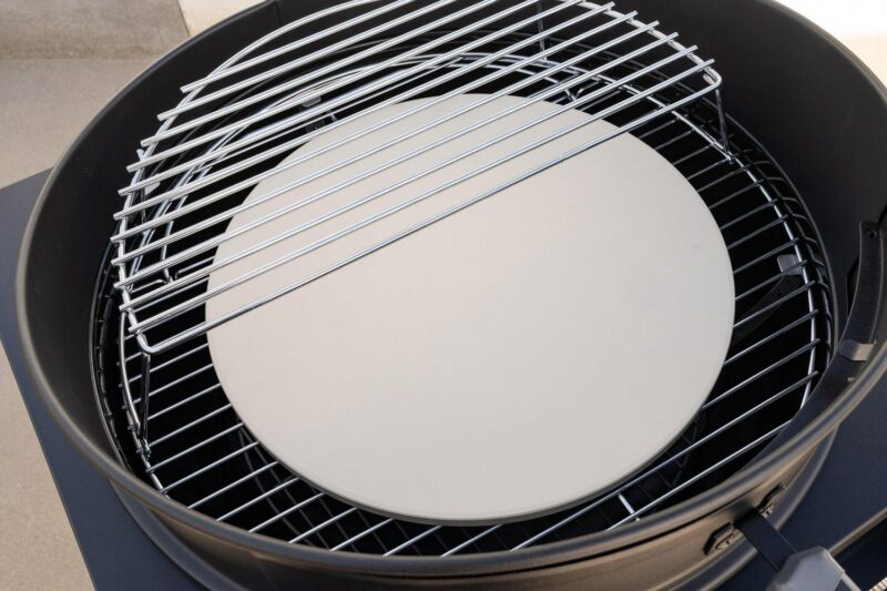 Expert Grill Kettle Cart with Pizza Accessories and Warming Rack - Image 27
