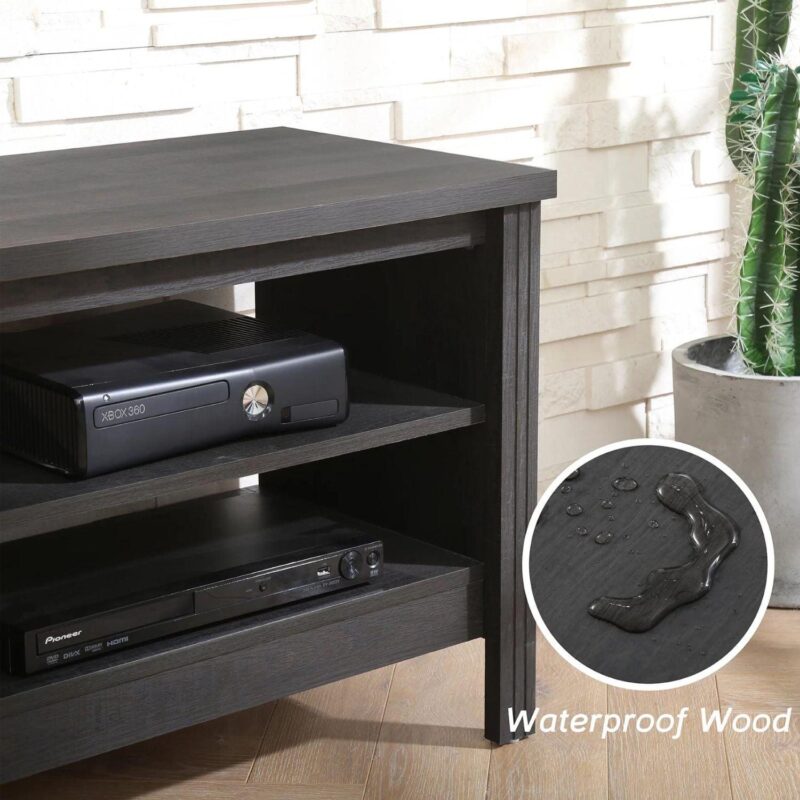 FITUEYES 70  TV Stands for TVs Up to 75 Inch, Entertainment Center TV Console for Living Room and Bedroom, Black - Image 4