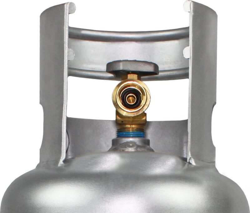 Flame King 10LB Aluminum Propane Cylinder,Tank with OPD Valve, Corrosion-Resistant, Lightweight - Image 9